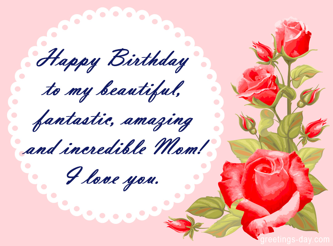 Birthday Wishes For Mom Happy Birthday Mother 4772