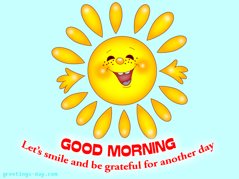 Good morning card images, funny smile card, share to your friends.