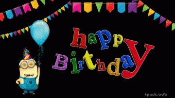 Happy Birthday Greeting from Minions
