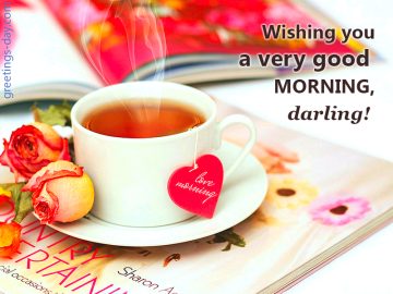 Good Morning Darling.