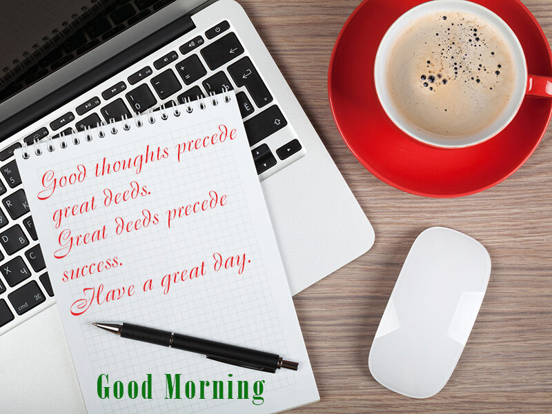 Good morning coffee