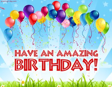 Have an Amazing Birthday!