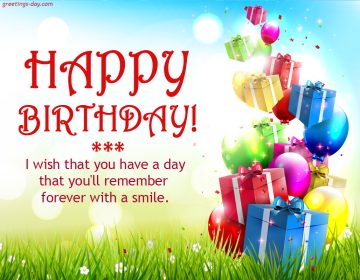 Happy Birthday