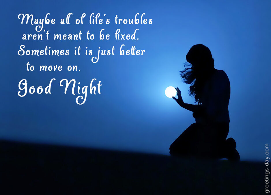 Good Night – Daily Quotes & Sayings