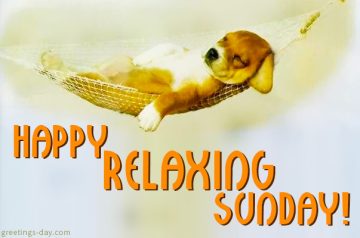 Happy Relaxing Sunday