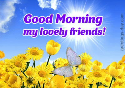 Good Morning My Lovely Friends.