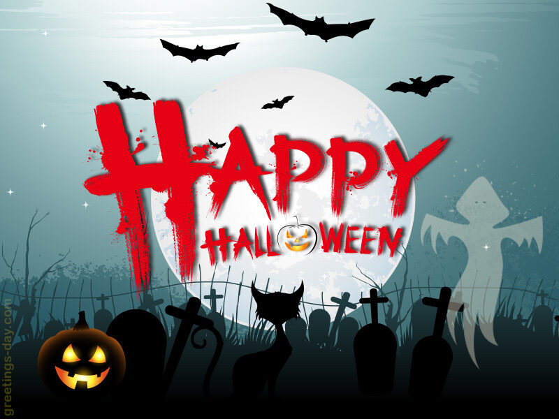 Funny Halloween E-cards, Gifs & Pics