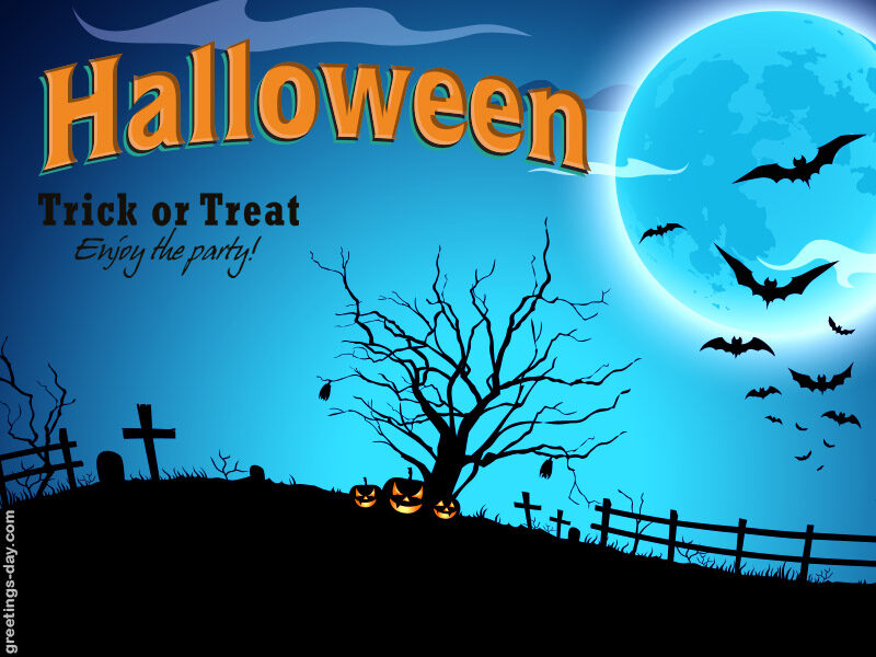 Happy Halloween greeting cards