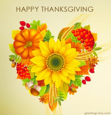 Happy Thanksgiving Day – Pics, Wishes, Greetings.
