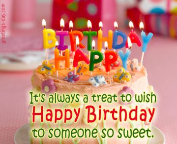 Happy Birthday to you – Free E-cards.