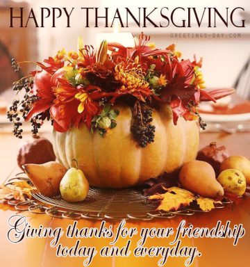 Happy Thanksgiving Free Image