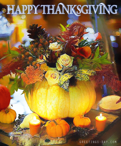 Happy Thanksgiving Animated GIF Picture