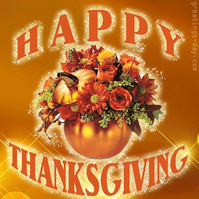 Thanksgiving Day Animated Wishes, GIF