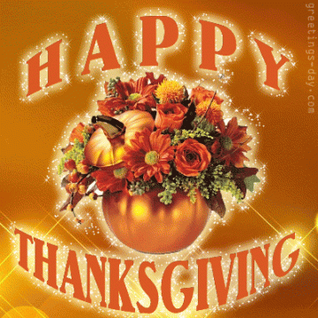 Thanksgiving Day Animated Wishes, GIF