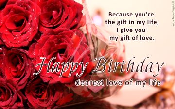 Happy Birthday Sweet Wishes and Greetings for Loved One
