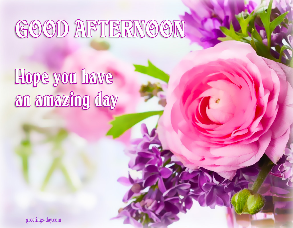 Good Afternoon - Greeting Cards, Pictures, Animated GIFs