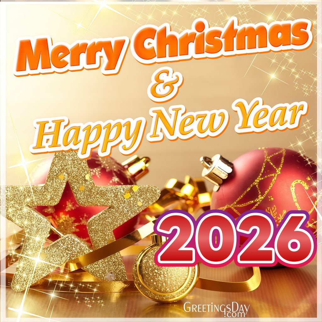 Happy New Year and Merry Christmas