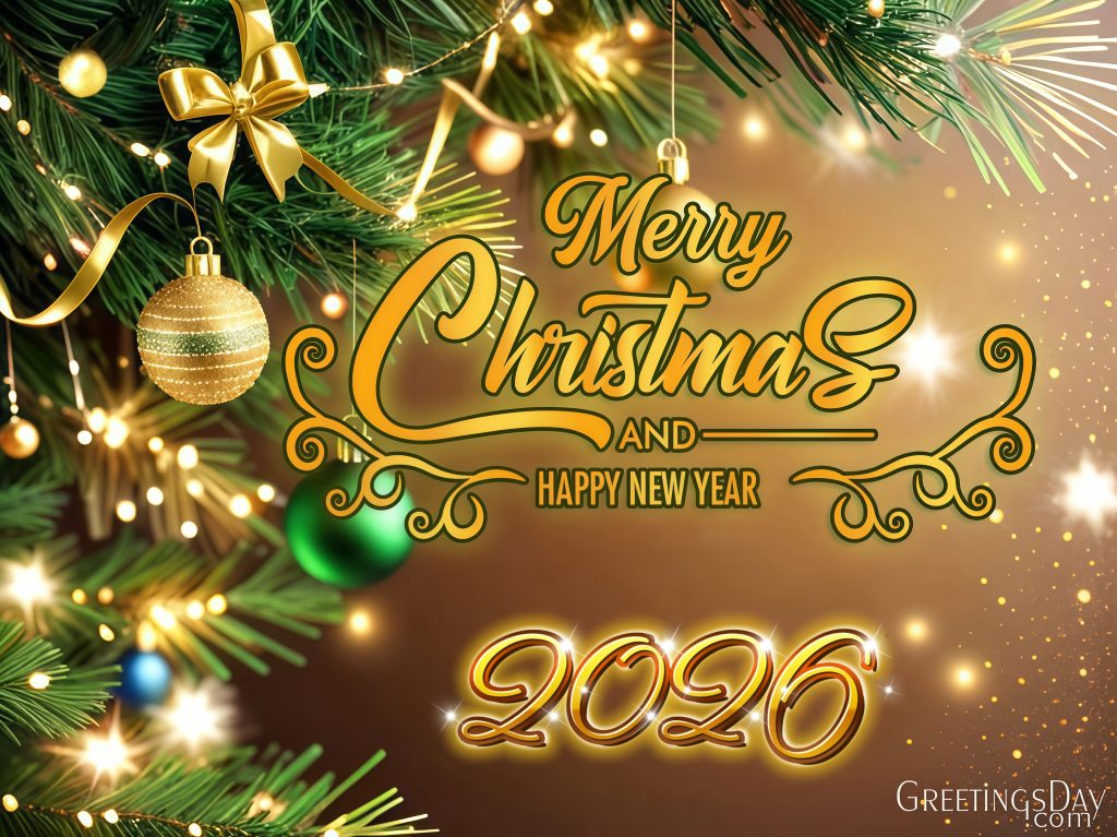 Happy New Year and Merry Christmas