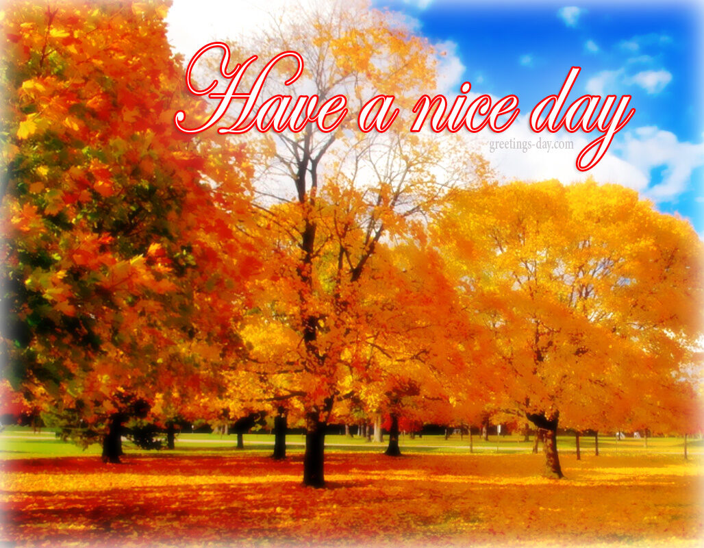 Have a Nice Day – Free Messages, Images, Photos.