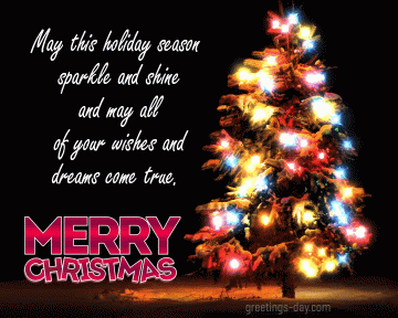 Merry Christmas –  Animated GIFs and Pics, Quotes.