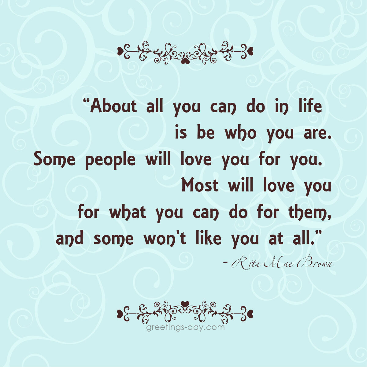 Daily Life & Love Quotes – greetings-day.com