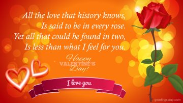 Happy Valentines Day my Love!