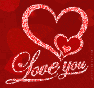 I love you cards and gifs