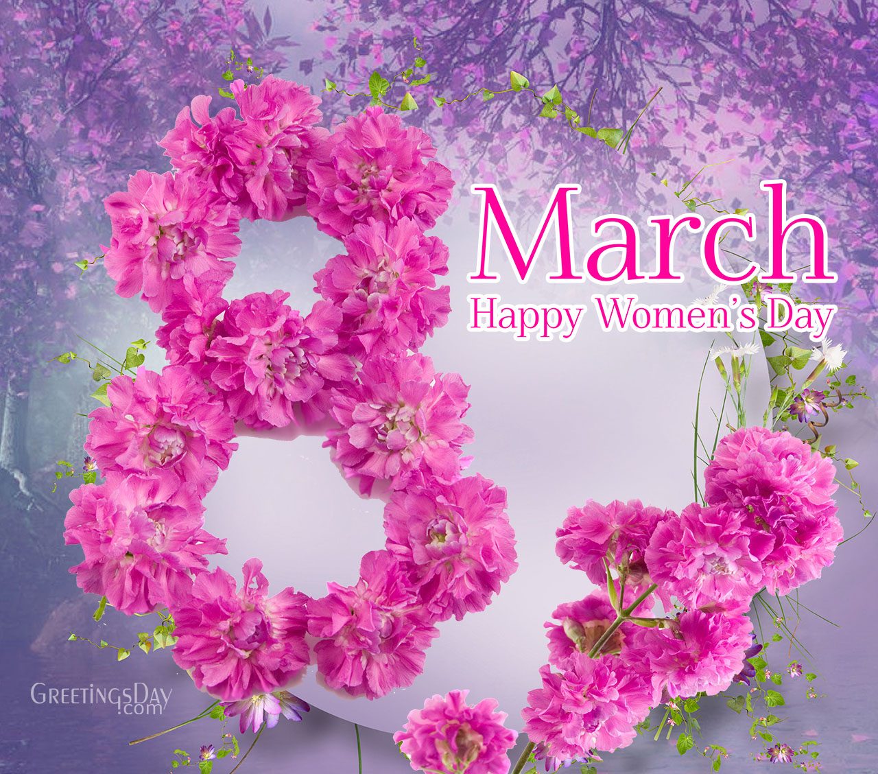 Flowers For Her On Women’s Day!