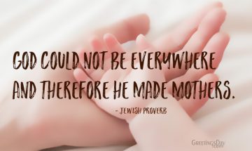 Proverbs about Mother.
