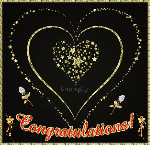 Love wedding congratulations.