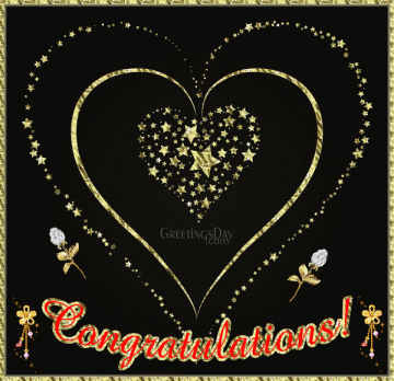 Love wedding congratulations.