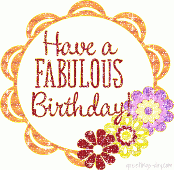 Have a fabulous Birthday!