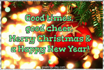 Merry Christmas animated ecards.