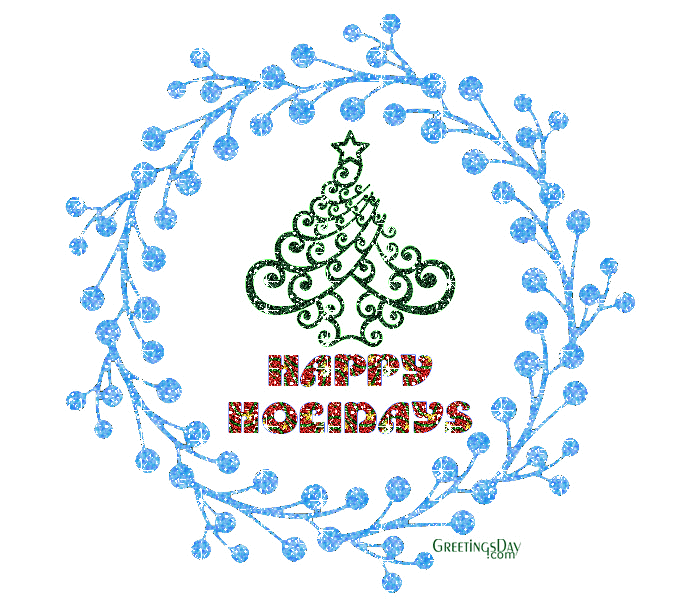 Happy Christmas holidays cards.