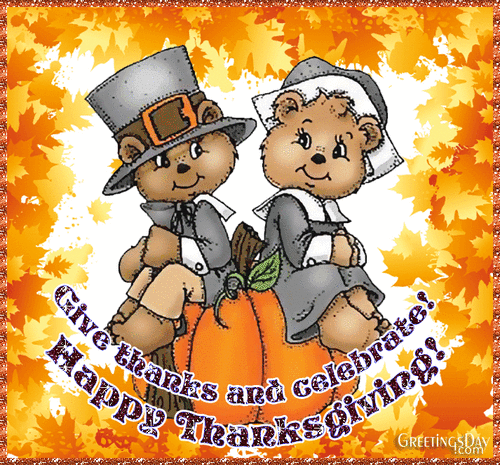 Happy Thanksgiving! Give thanks and celebrate!