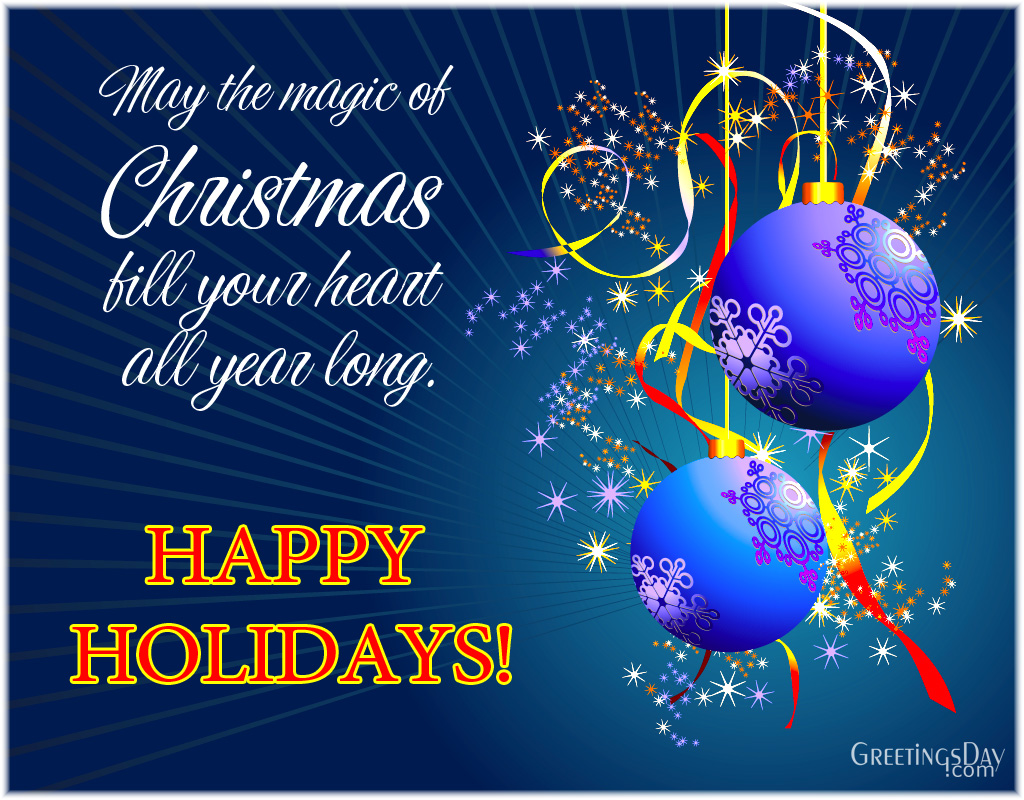 20 Christmas Greeting Cards & Wishes for Facebook Friends. ⋆ Merry