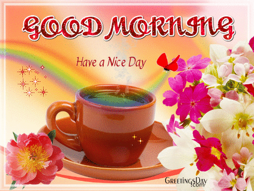 Good morning, have a nice day