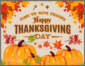 Happy Thanksgiving Gif Image