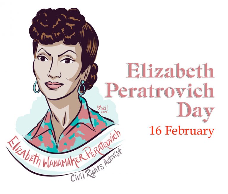 Elizabeth Peratrovich Day celebrated/observed on February 16, 2022 ⋆