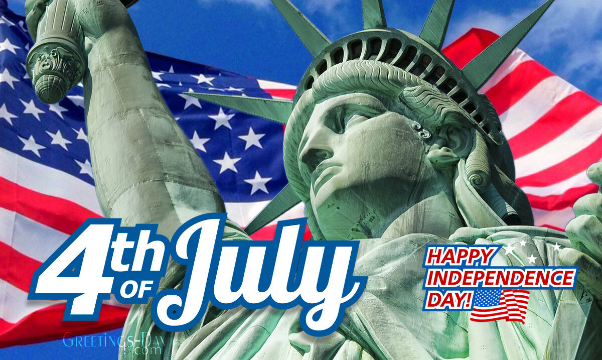 Independence Day USA Statue of Liberty