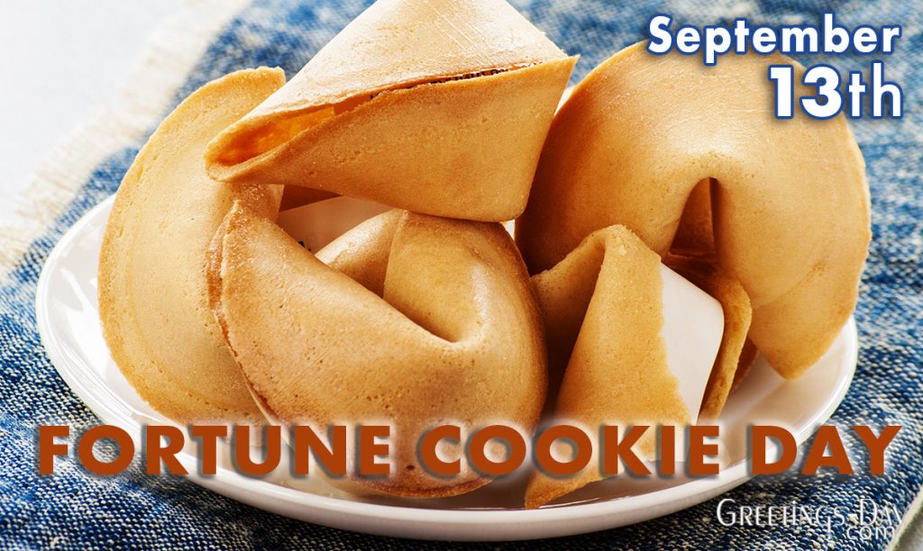 Fortune Cookie Day observed on September 13, 2022 ⋆ Greeting Image for