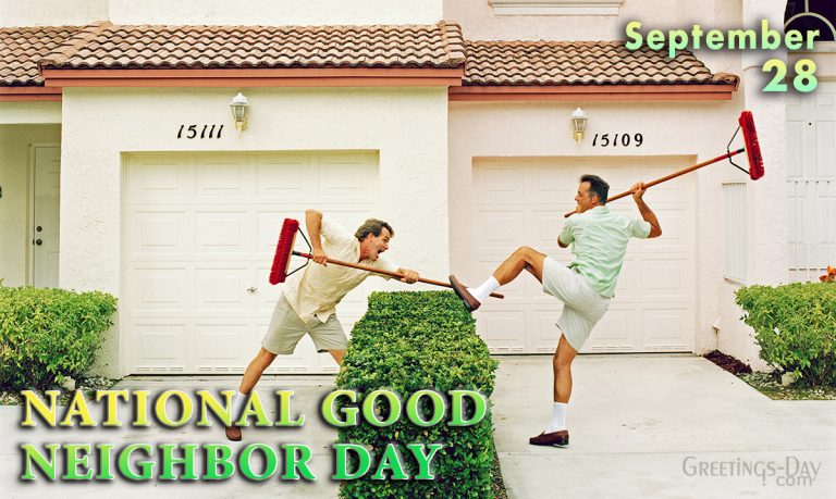 National Good Neighbor Day celebrated/observed on September 28, 2025 ⋆ ...