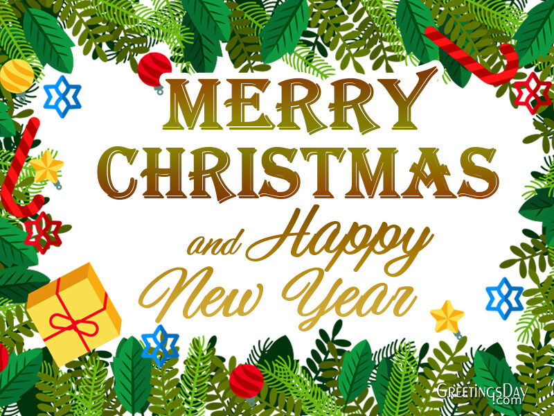 We wish you a Merry Christmas An Happy New 2027 year