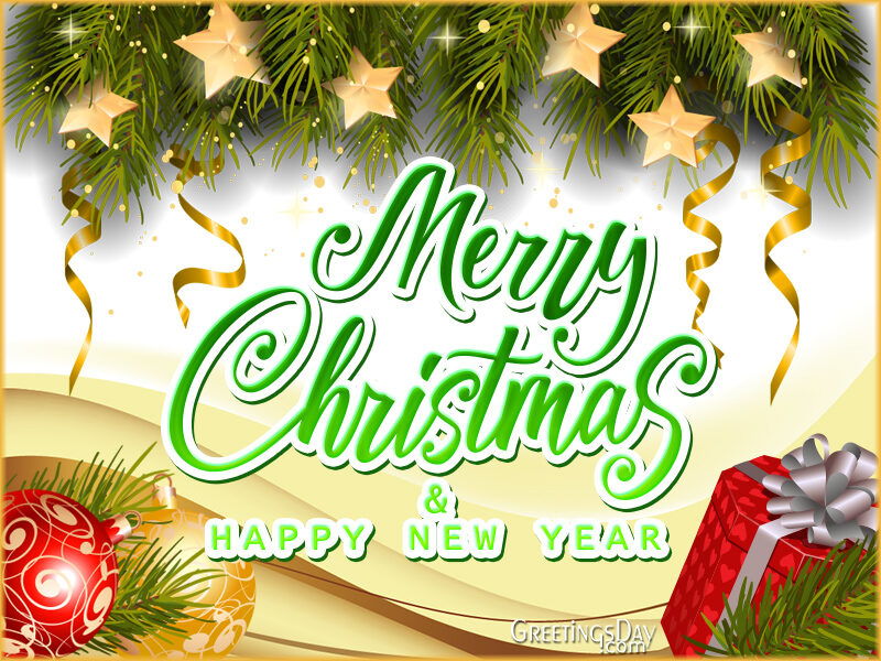 Marry Xmas and New Year 2027