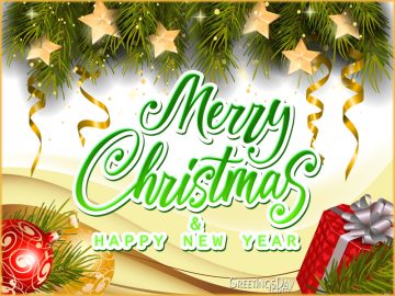Marry Xmas and New Year 2027