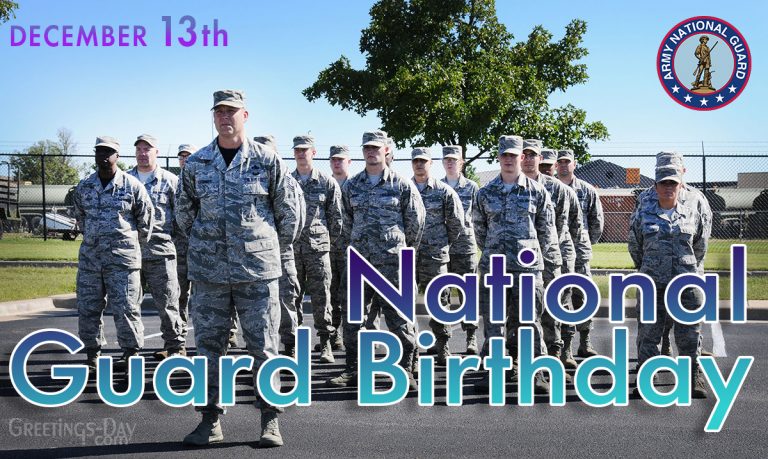 National Guard Birthday celebrated/observed on December 13, 2022 ⋆