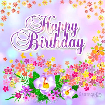 Spring Birthday Wishes!