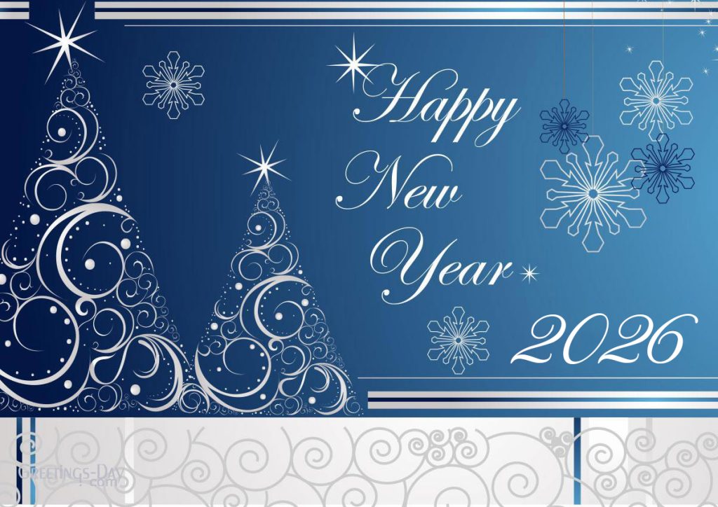 Happy New Year card