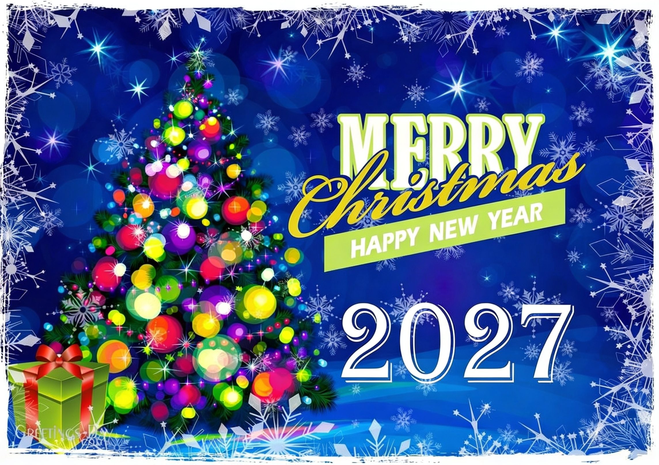 Merry Christmas and Happy New Year 2027
