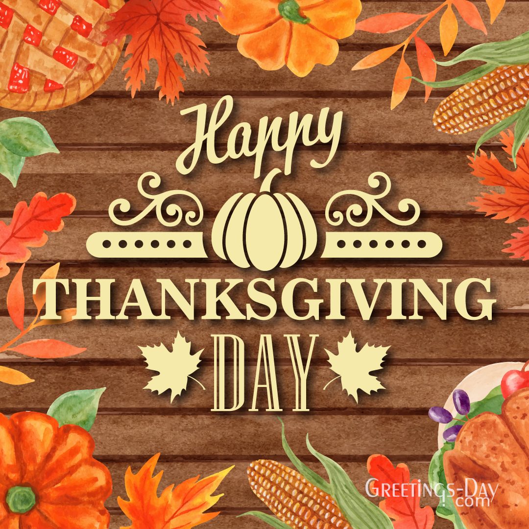 Happy Thanksgiving Day!